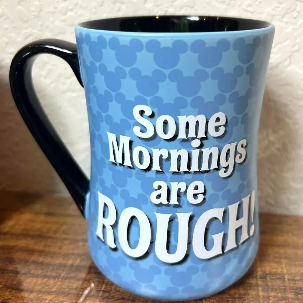 Lot of 4 Disney World / Land Collectible Ceramic Coffee/Tea Mugs - Varying Sizes